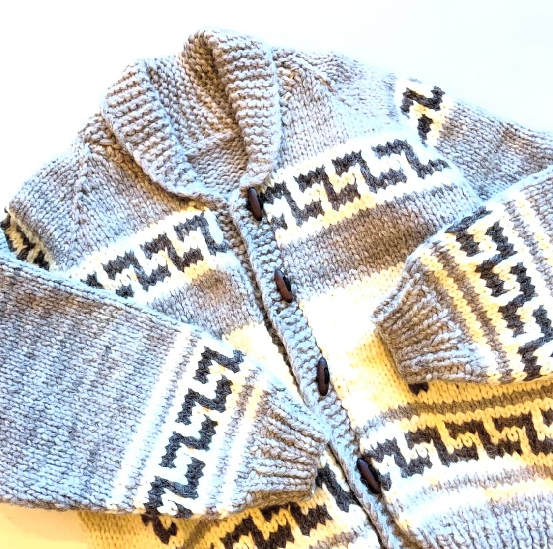 90's 핸드메이드 더플 코위찬 상품이미지4