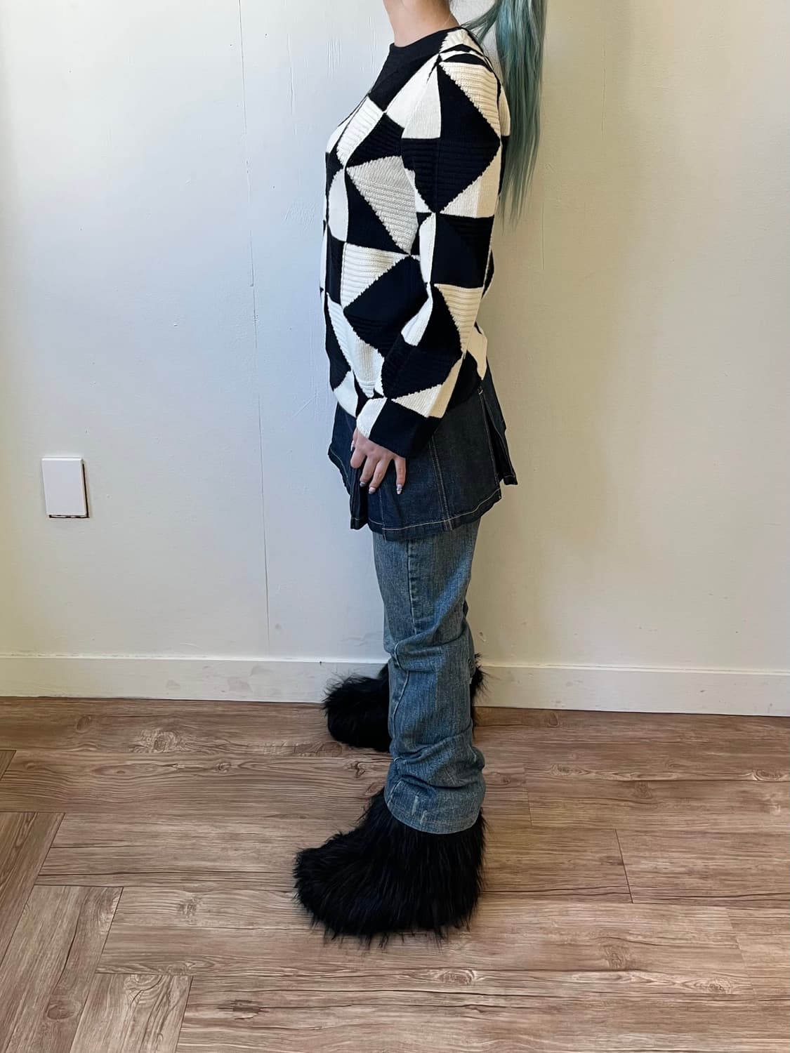 Hysteric Glamour 데님 숏 스커트 상품이미지8