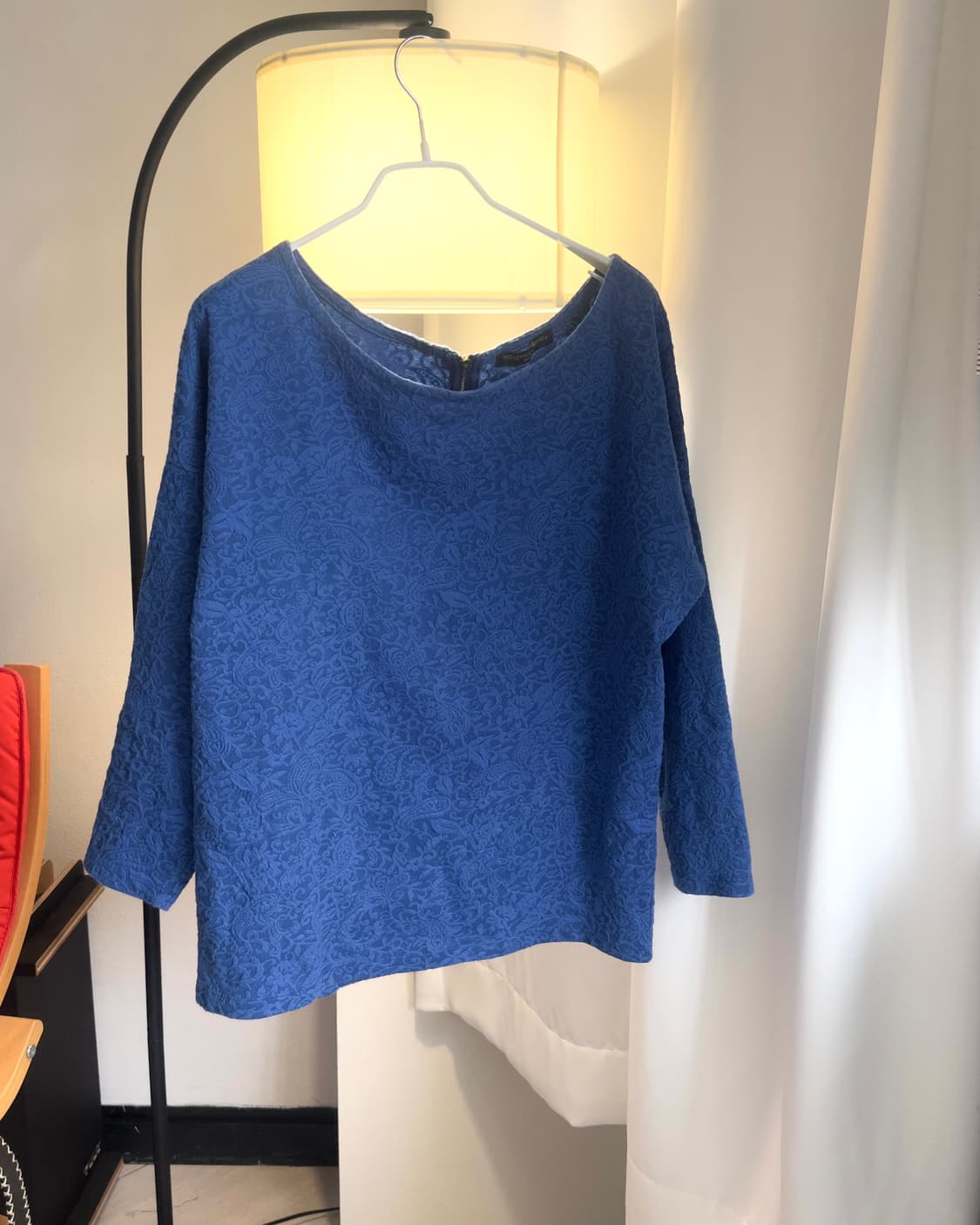 [HONEYSUCKLE ROSE] paisley jacquard top 상품이미지3