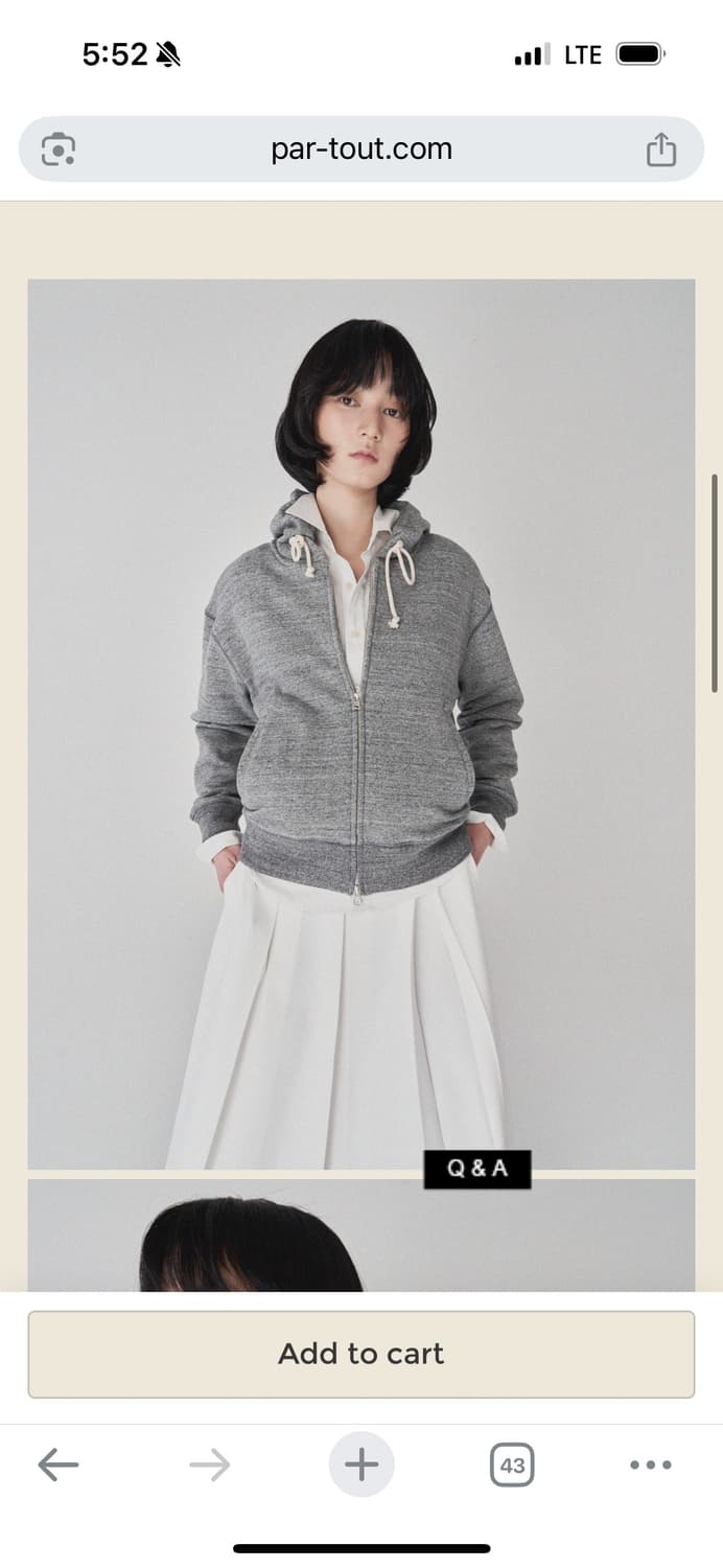 새) 파트투 후드집업 상품이미지3