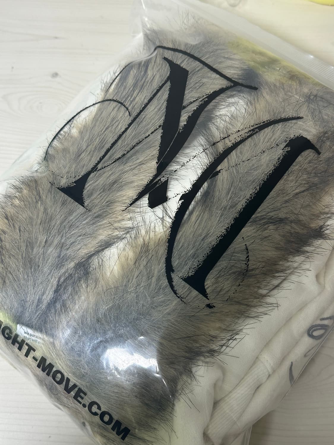 미드나잇무브 hair hood zip up [ivory] 상품이미지2