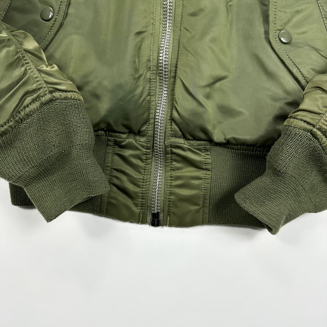 알파인더스트리 리버시블 MA-1 항공점퍼 XS 상품이미지3