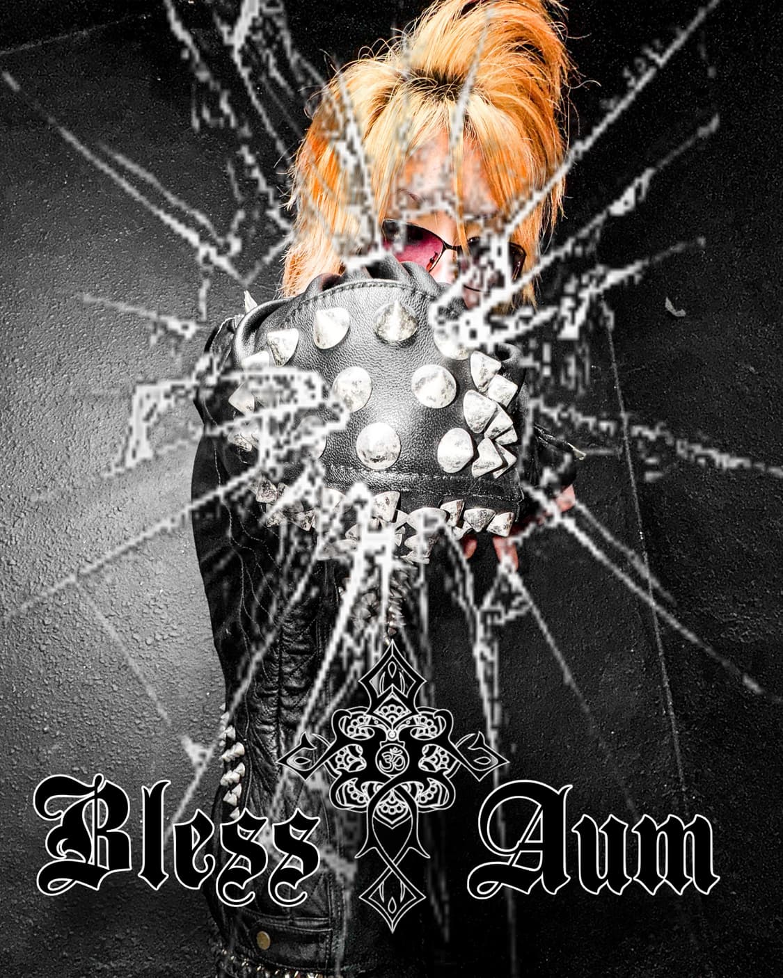 Studded Leather Punk Jacket 상품이미지1