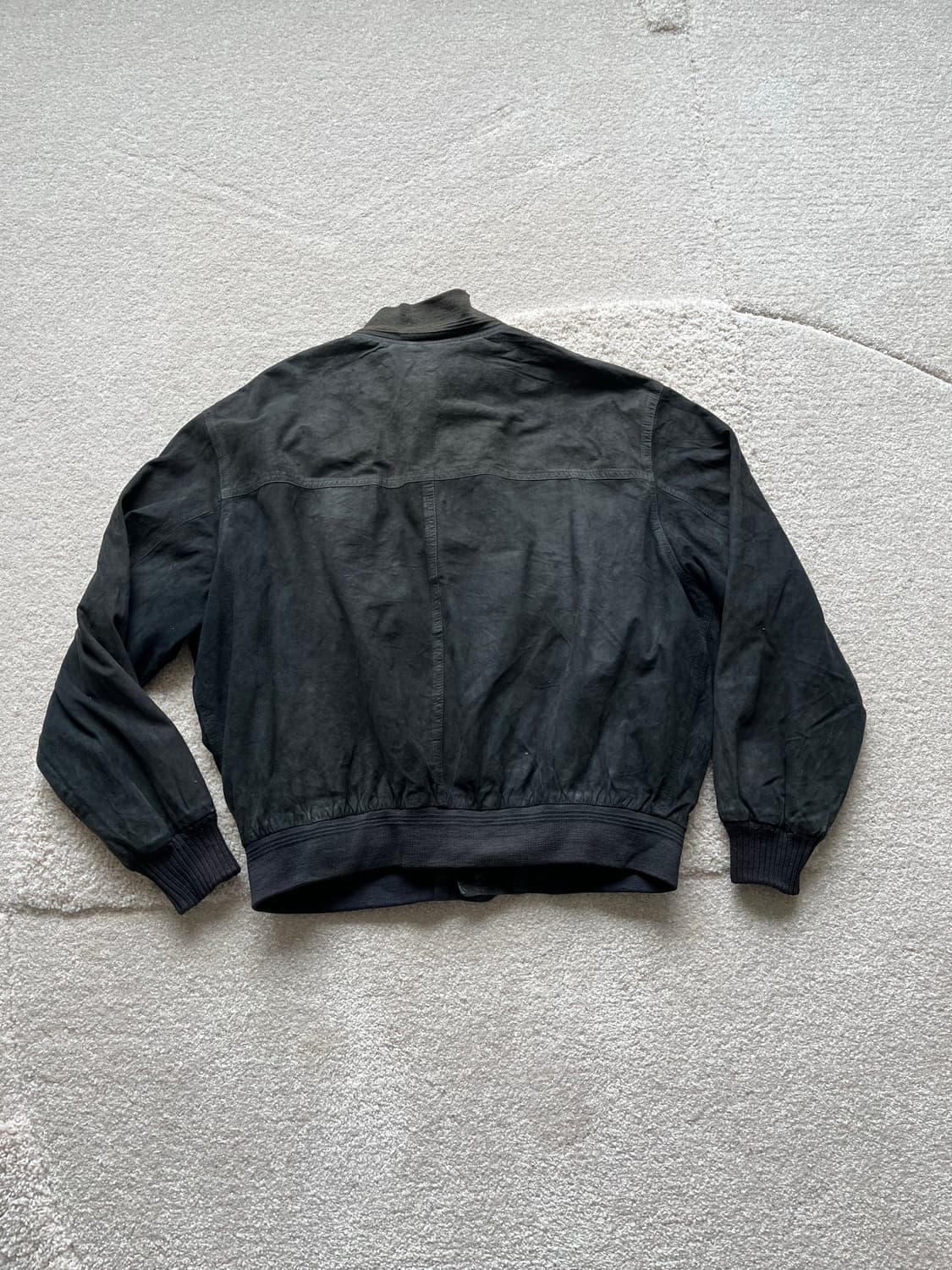 유로피언 스웨이드 플라이트 블루종 (105-110) 상품이미지7