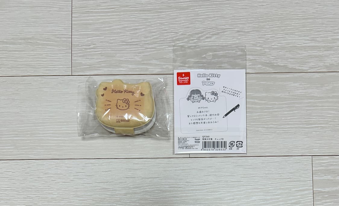 키티 빵 포스트잇 / 페코 콜라보 핑크 포스트잇 세트 상품이미지2