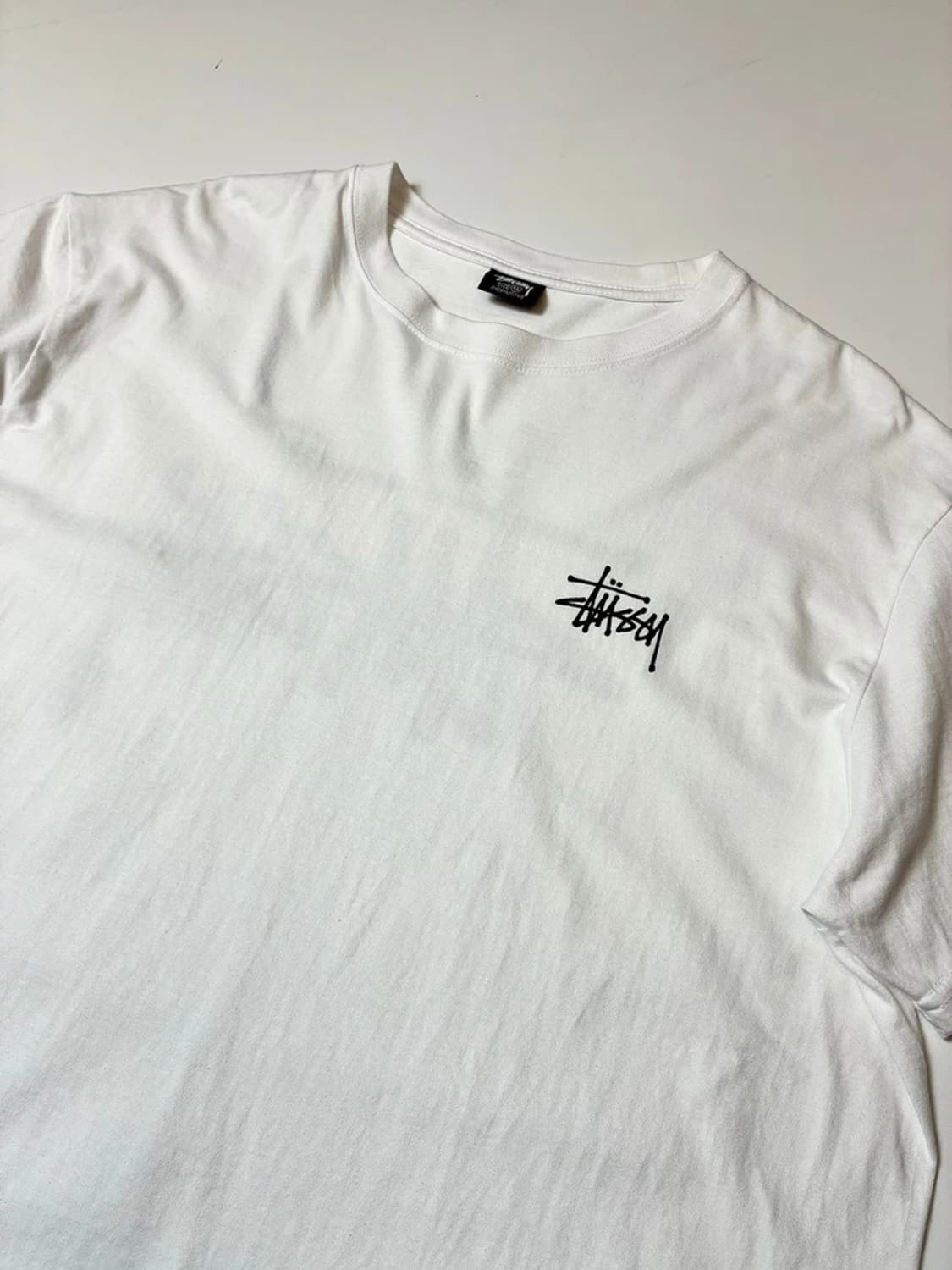 스투시 베이직 로고 코튼 반팔 티셔츠 PN9615 상품이미지4