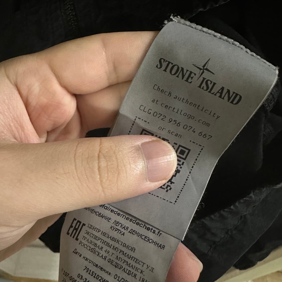 스톤아일랜드 102wn 브러쉬드 오가닉 코튼 오버셔츠 M 상품이미지3