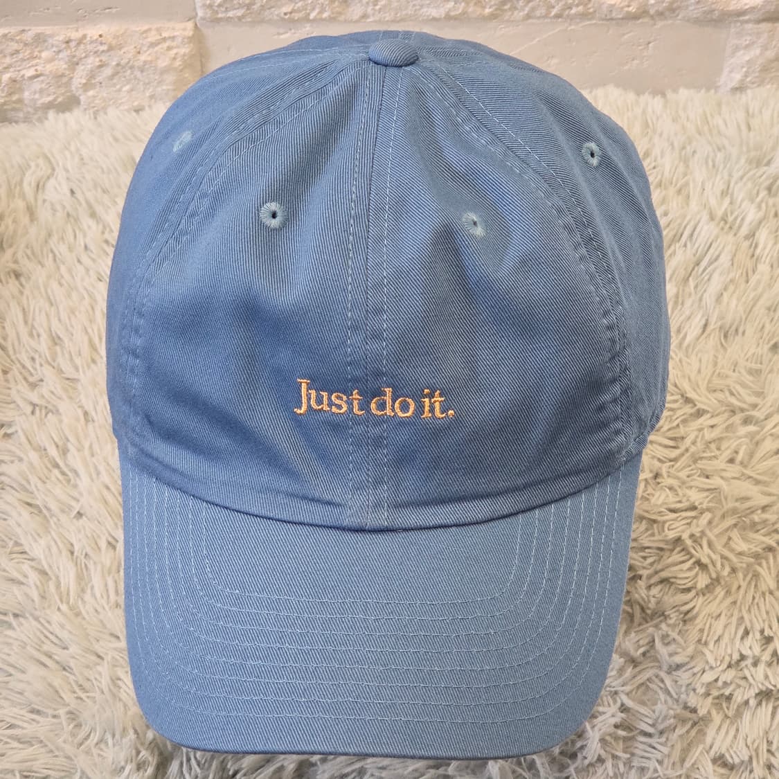 L8-10:나이키 저스트두잇 코튼 캡 라이트블루(Free약 54-60) 상품이미지1