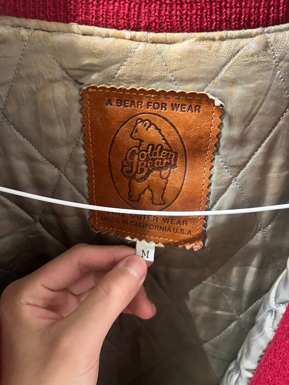 골든베어  바시티자켓 상품이미지2