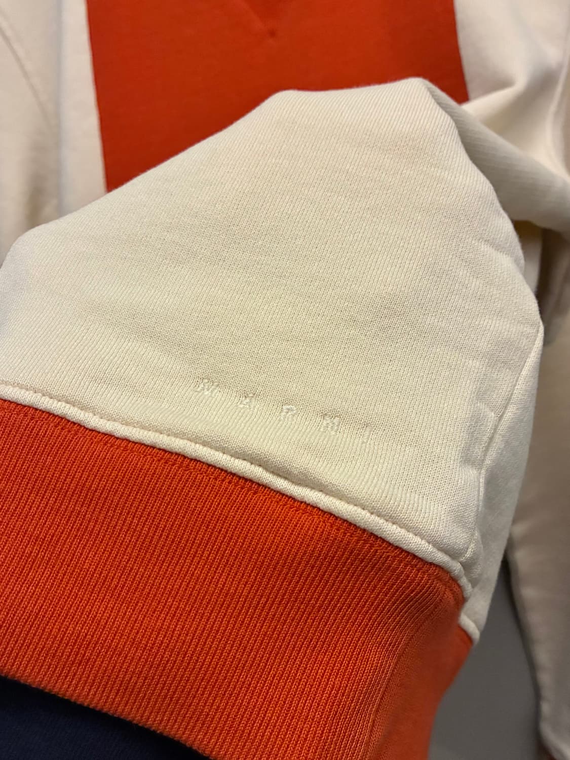 (48/M)MARNI 마르니 코튼 오렌지 이태리 스웻셔츠 맨투맨  상품이미지6