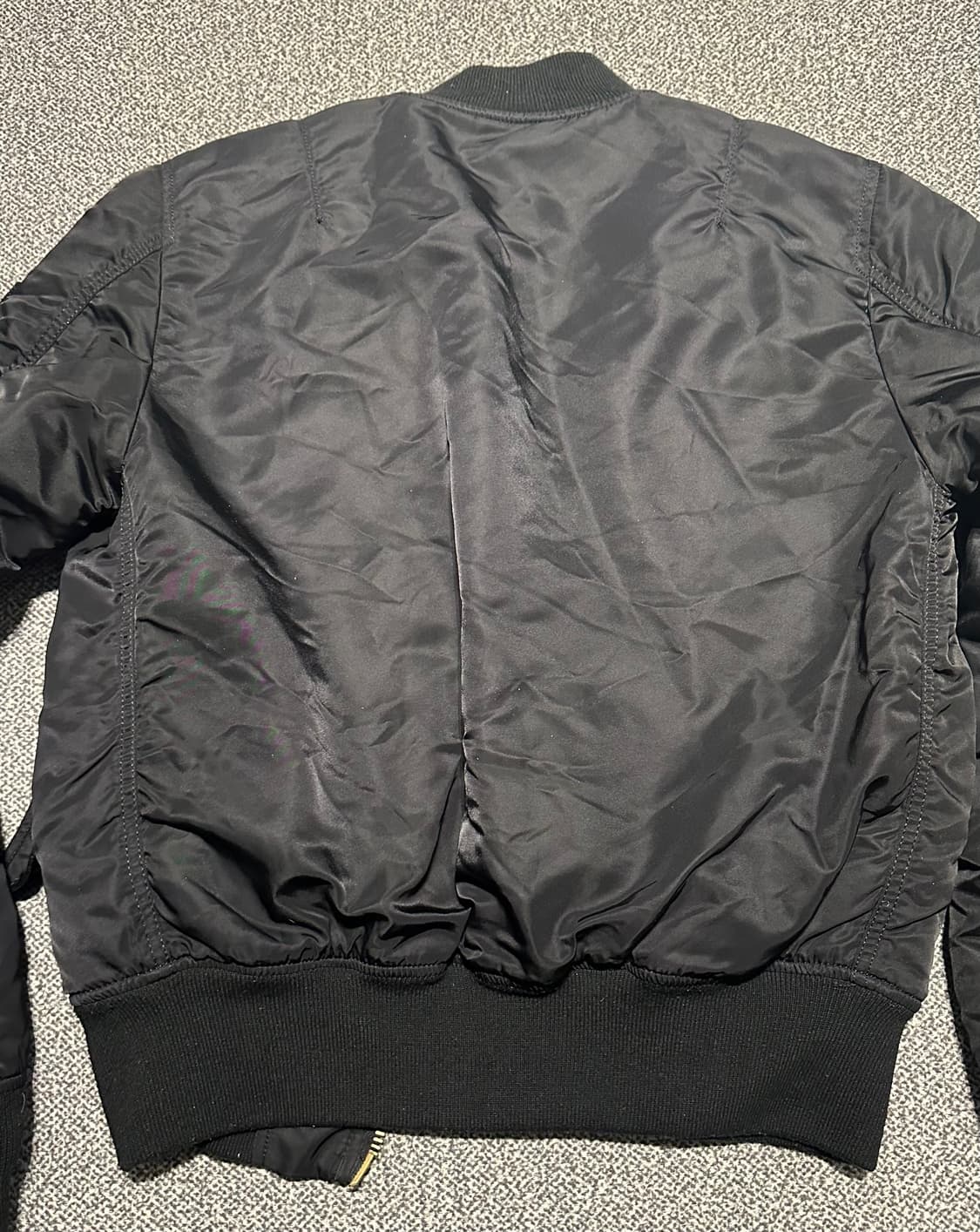 알파인더스트리 ma-1 항공점퍼 s 상품이미지4