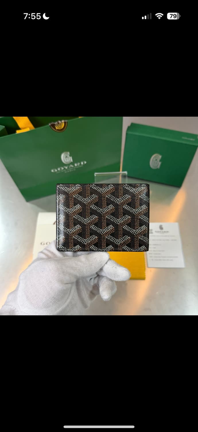 [리오브전포점] 고야드 클래식 블랙 인서트 카드지갑 상품이미지3