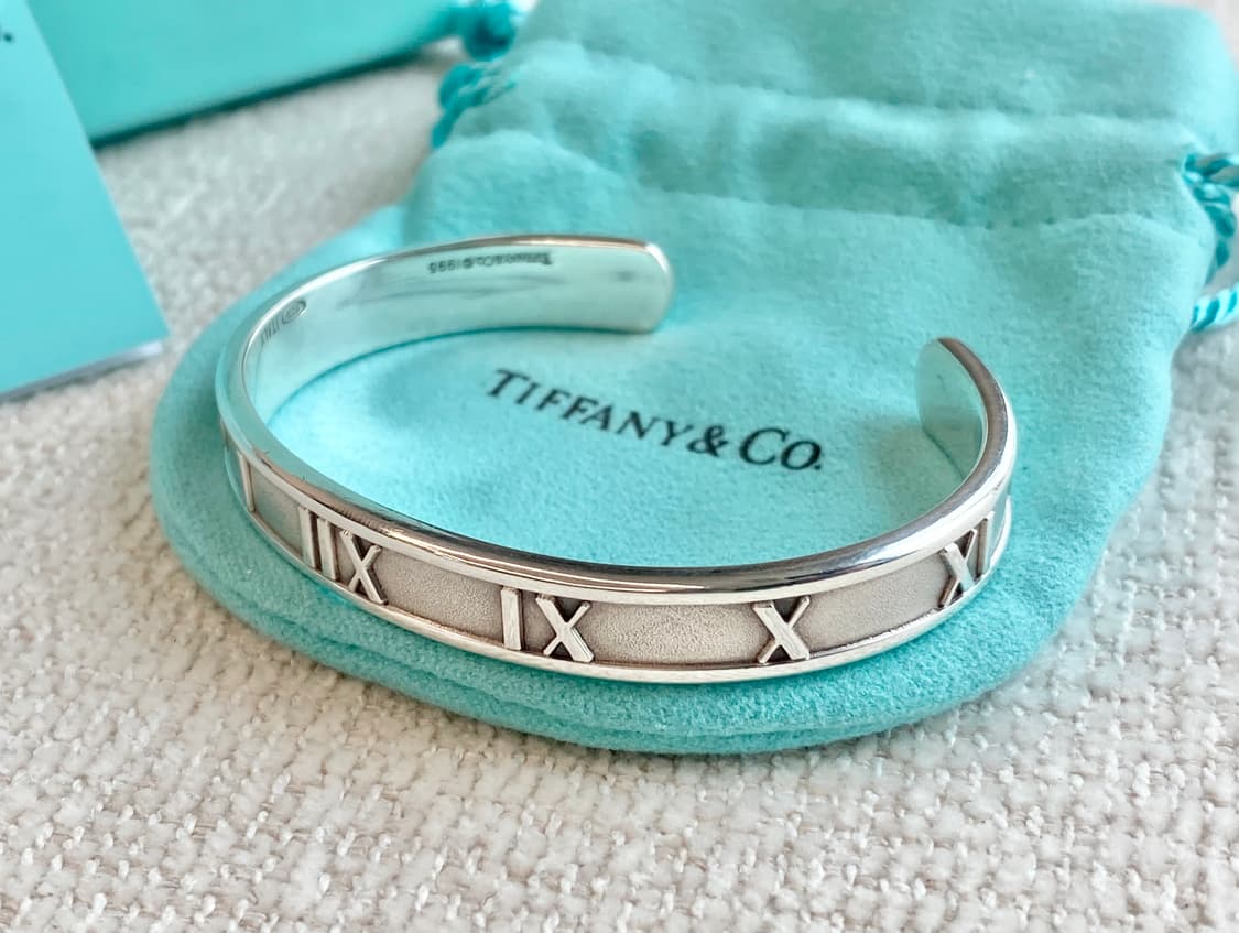 티파니 아틀라스 뱅글 타입 실버 팔찌(남녀공용) 상품이미지4