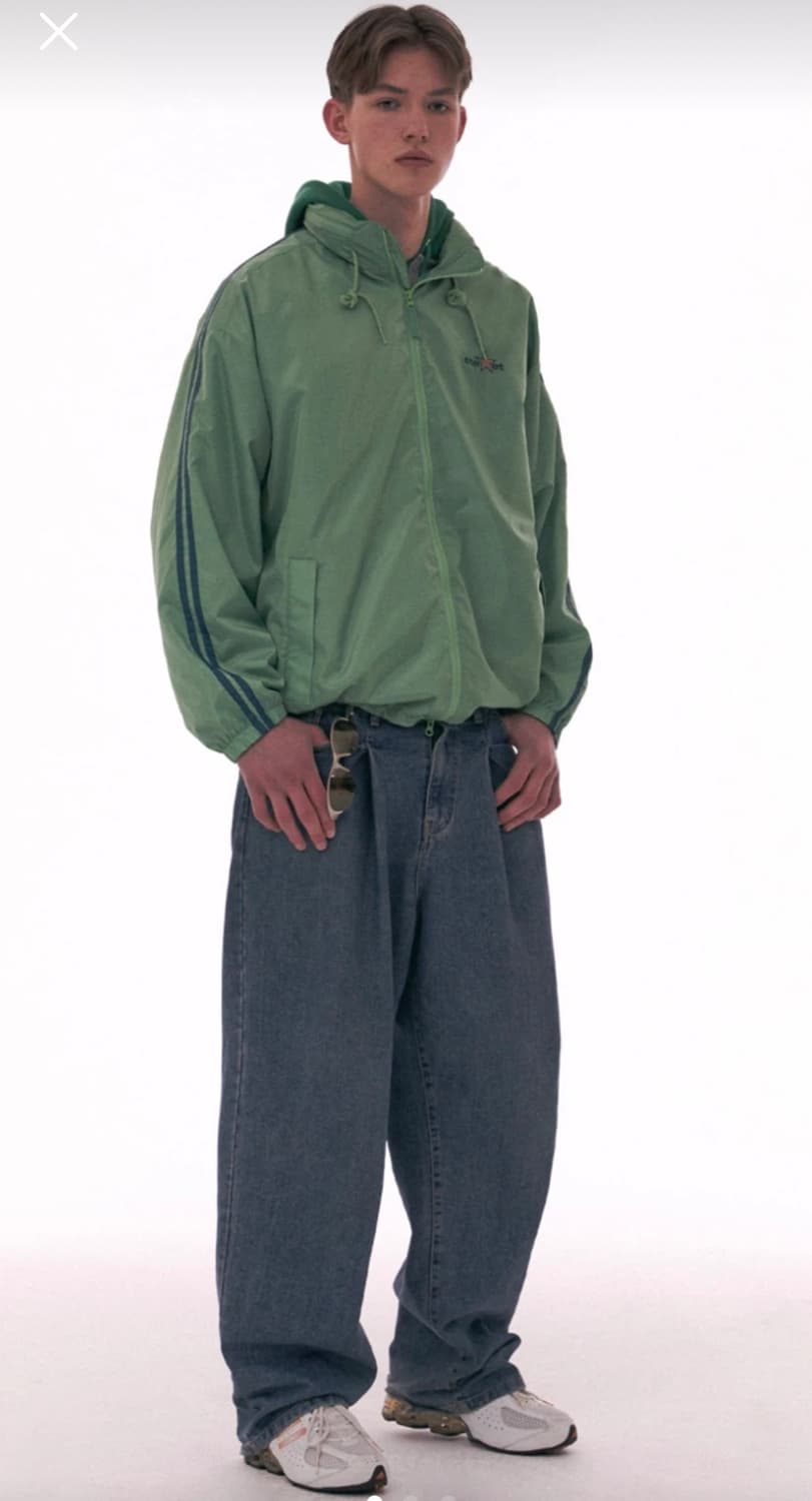 Teket 테켓 바람막이 그린 L 사이즈 판매 상품이미지1