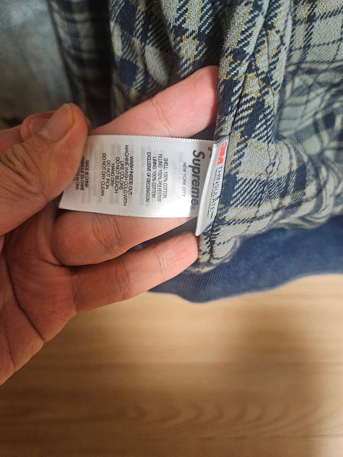 25fw 슈프림 데님 워크자켓 xl 상품이미지5