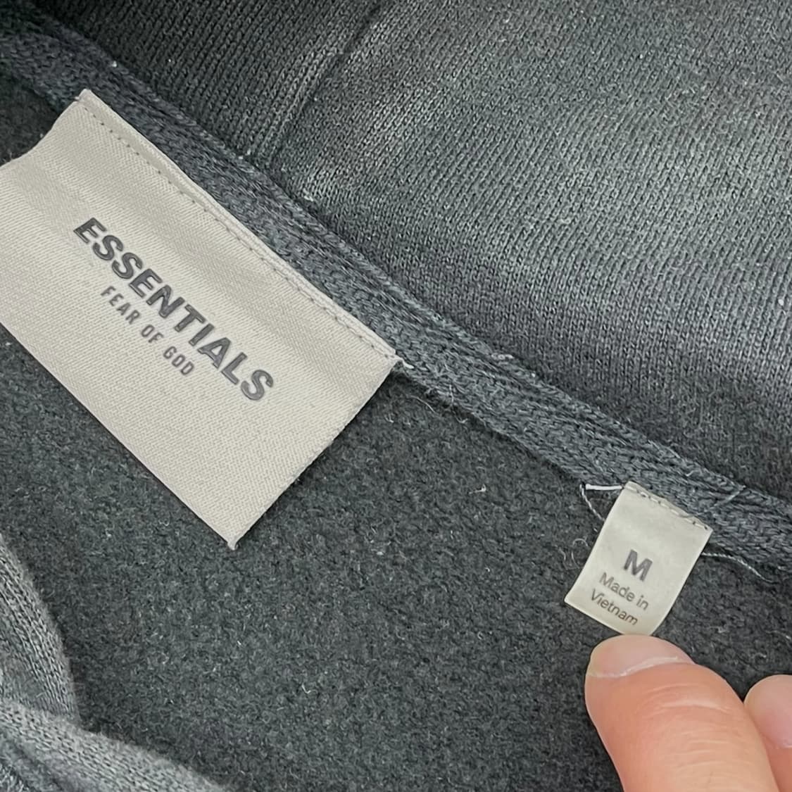 에센셜 3D 로고 후디 상품이미지5