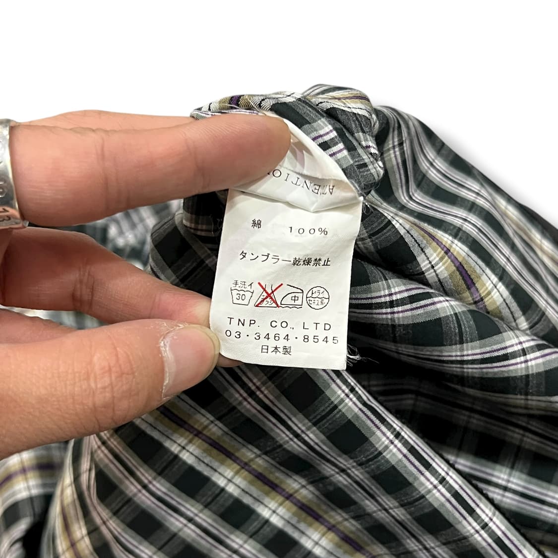  논네이티브 체크 웨스턴 셔츠 y14033 상품이미지9