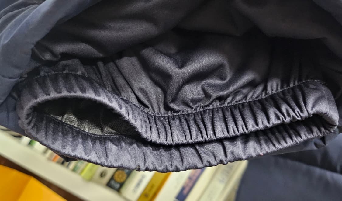 블랙앤화이트 남성 골프패딩바지 37인치 무릎절개 구스겨울골프바지 MM12 상품이미지4