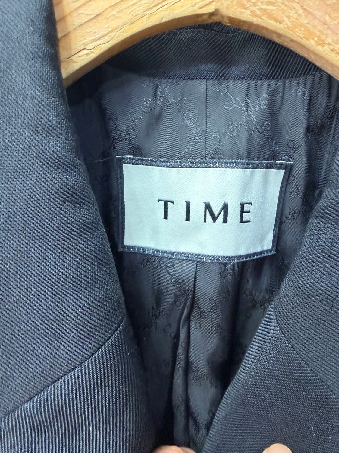 정품) TIME 타임 한섬 23ss 이태리 FAISA 원단 여성 자켓  상품이미지6