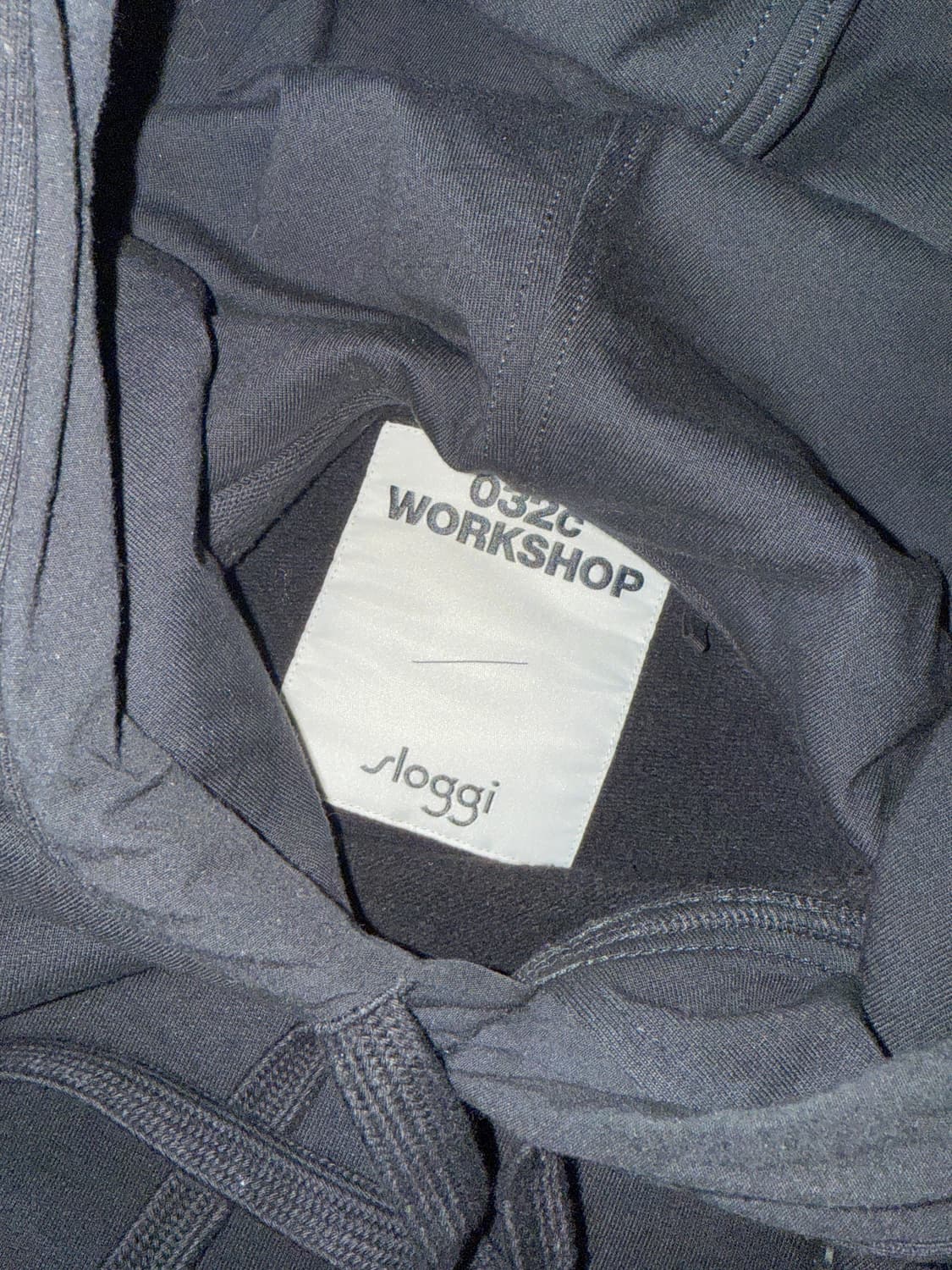 [S] 032c x sloggi 후드 블랙 상품이미지3