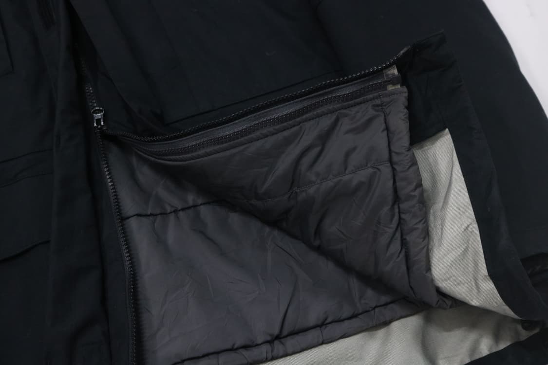 유니클로 빈티지 블랙 퀼팅 안감 필드 재킷 (XL) 상품이미지7