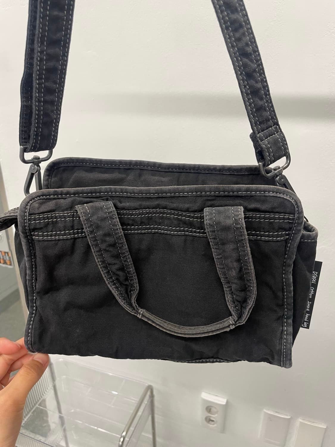 디젤 코튼 투웨이 크로스 토트백 상품이미지5