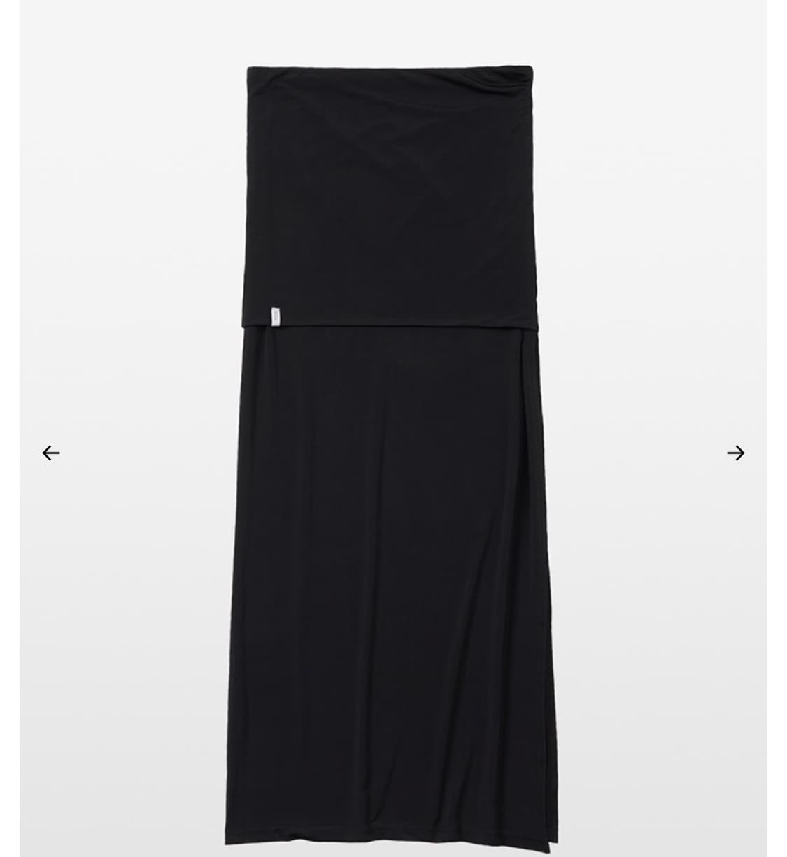 킴서울 FOLD SLIT MAXI SKIRT 2사이즈 상품이미지1