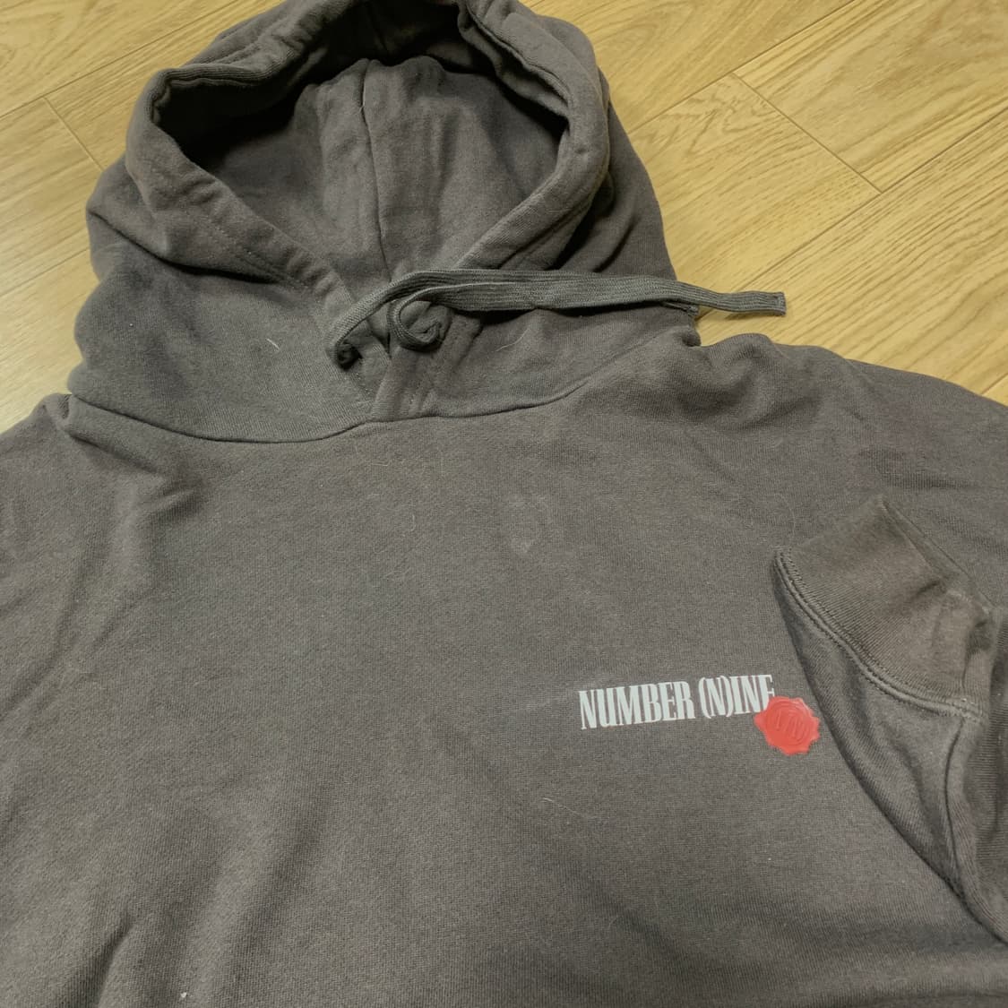 M)Number(n)ine 넘버나인 오버사이즈 후드티 상품이미지8