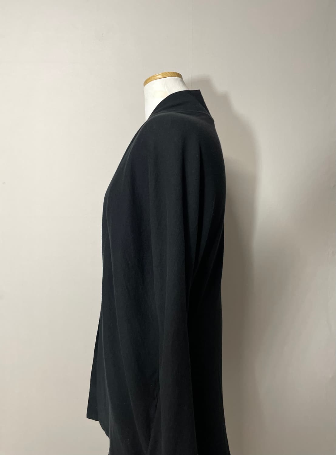 리미퓨 요지야마모토 블랙 오픈 가디건  상품이미지4