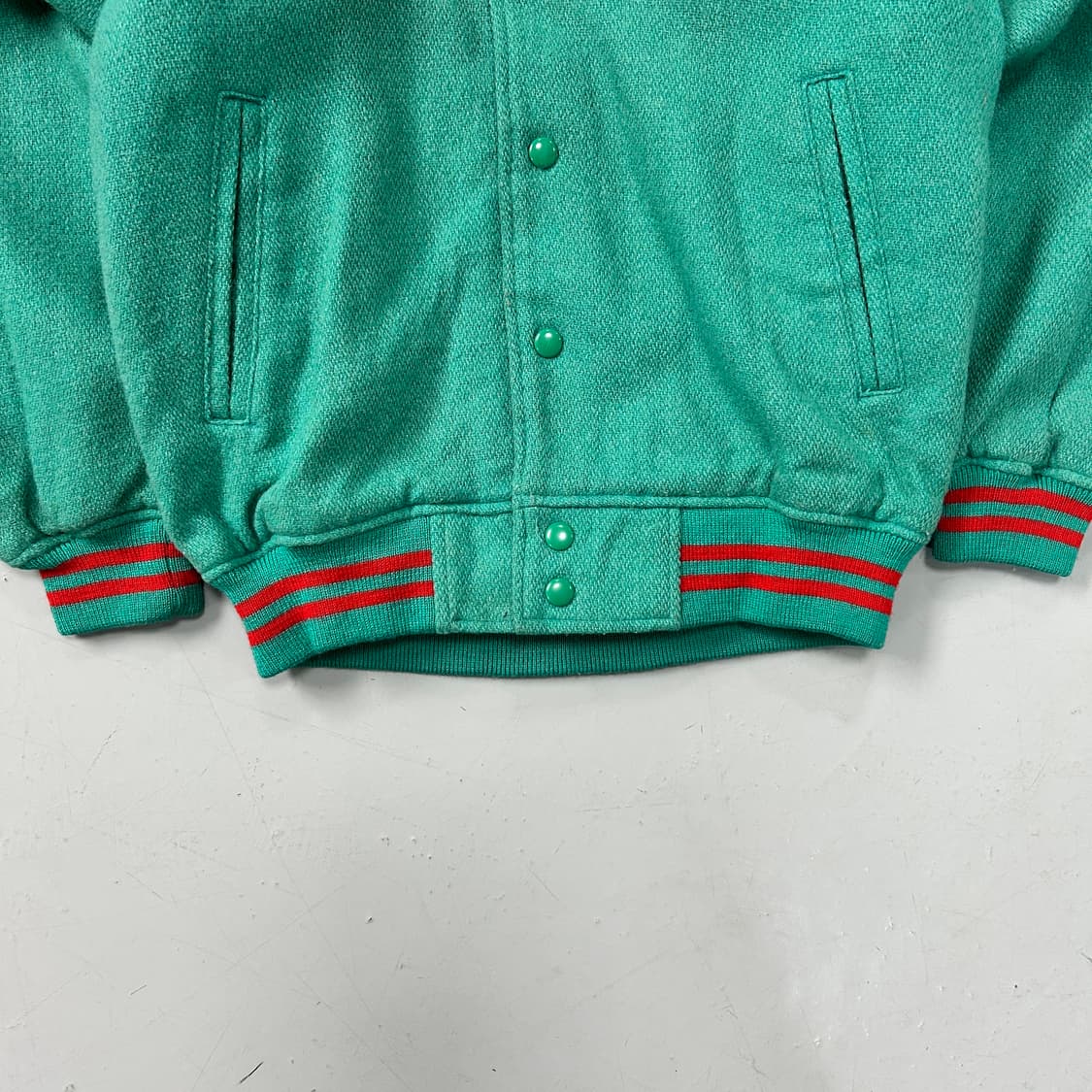 90s 미즈노 DAY-OFF 울 바시티 상품이미지5