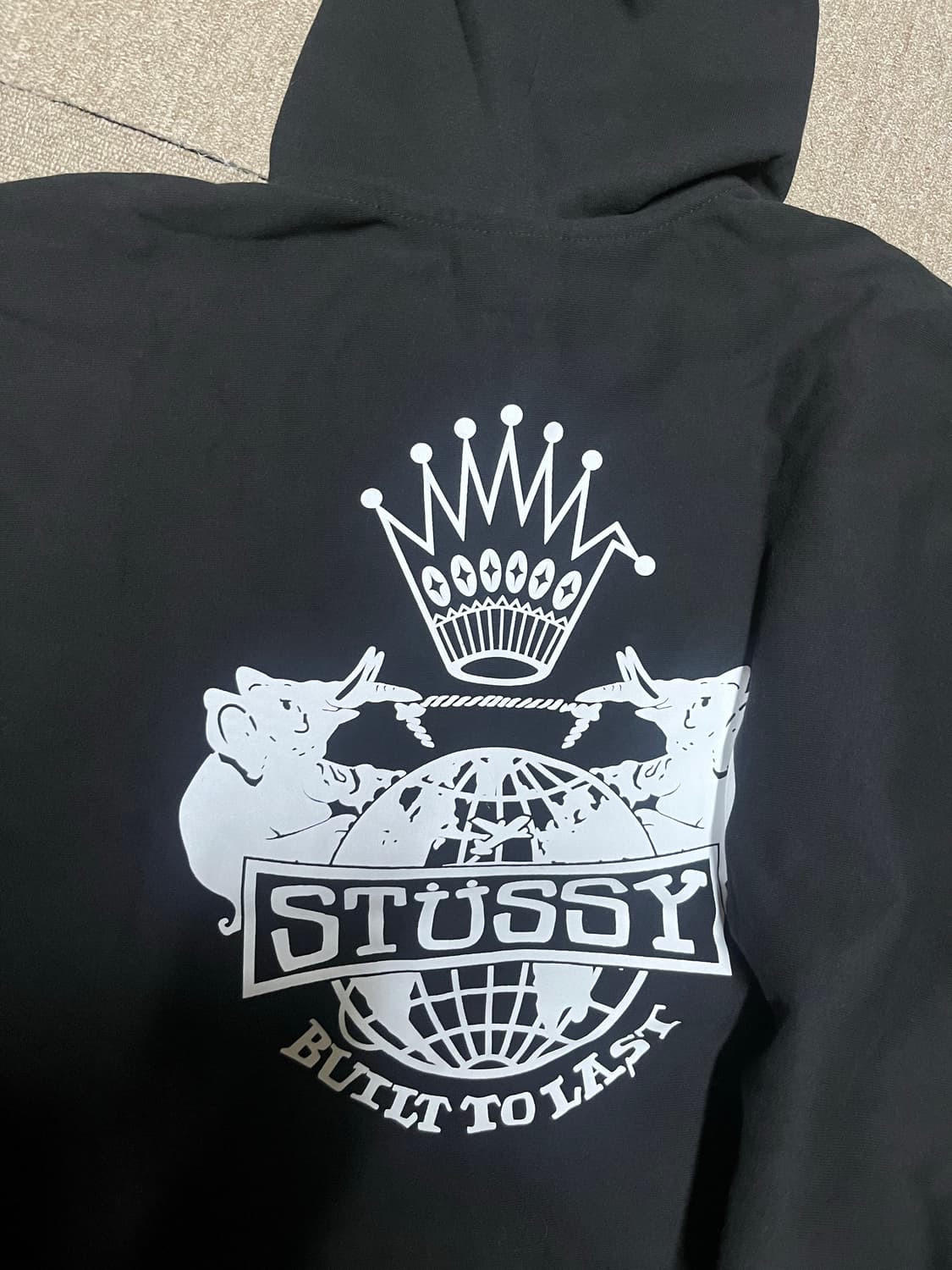 [XL] 스투시 후드집업 Built To Last Zip Hoodie 상품이미지7