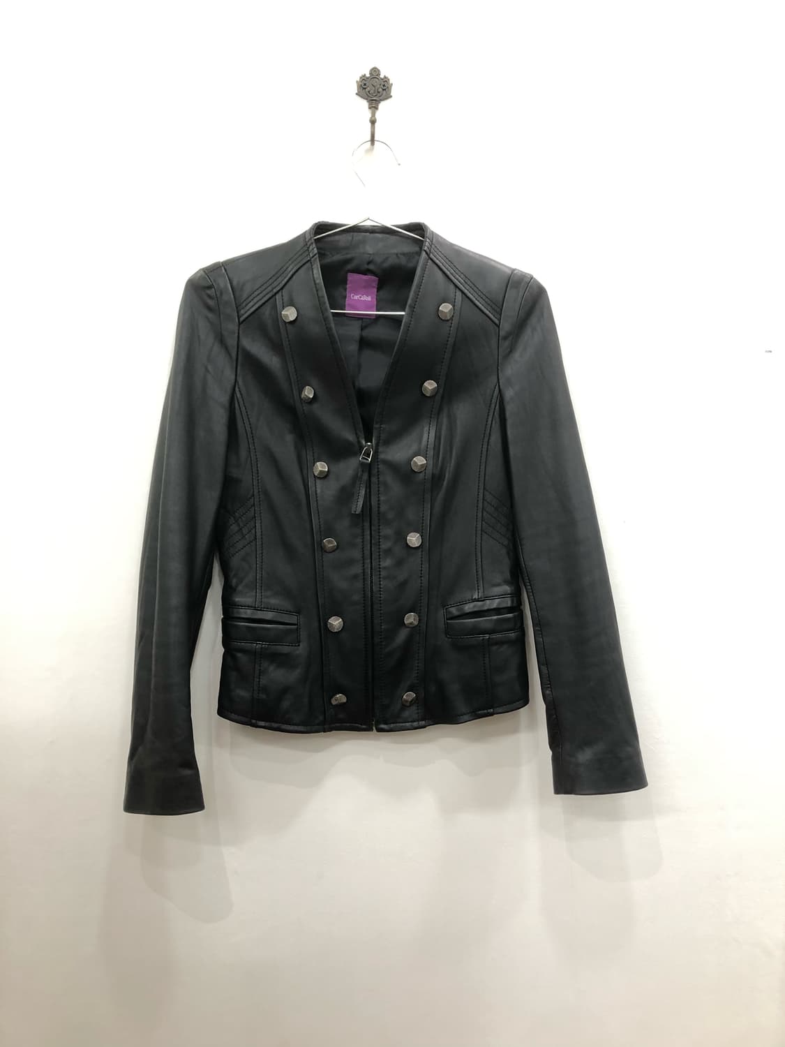 napoleon double button lamb skin jacket 상품이미지1