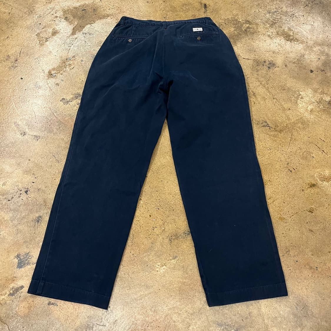 [정품/31] 폴로 랄프로렌 네이비 플리츠 바지 b16 상품이미지3