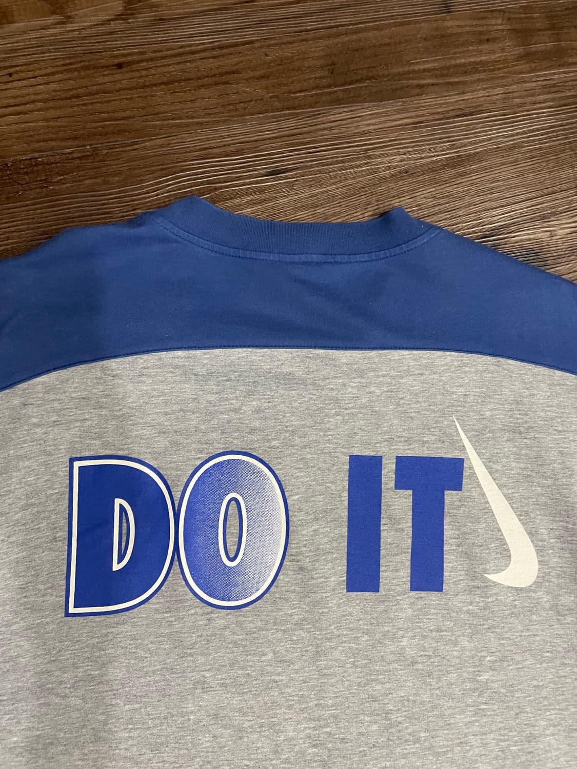 90s 희귀 빈티지 나이키 JUST DO IT 반팔 져지 티셔츠 상품이미지10