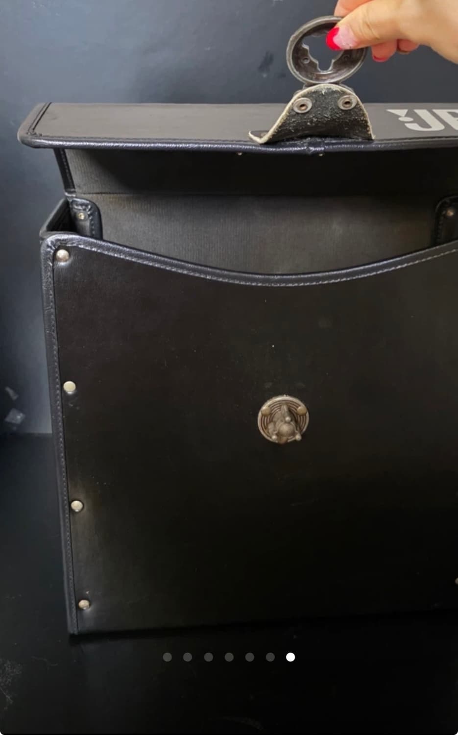 Vtg JBL record bag 빈티지 레코드 가방 상품이미지6