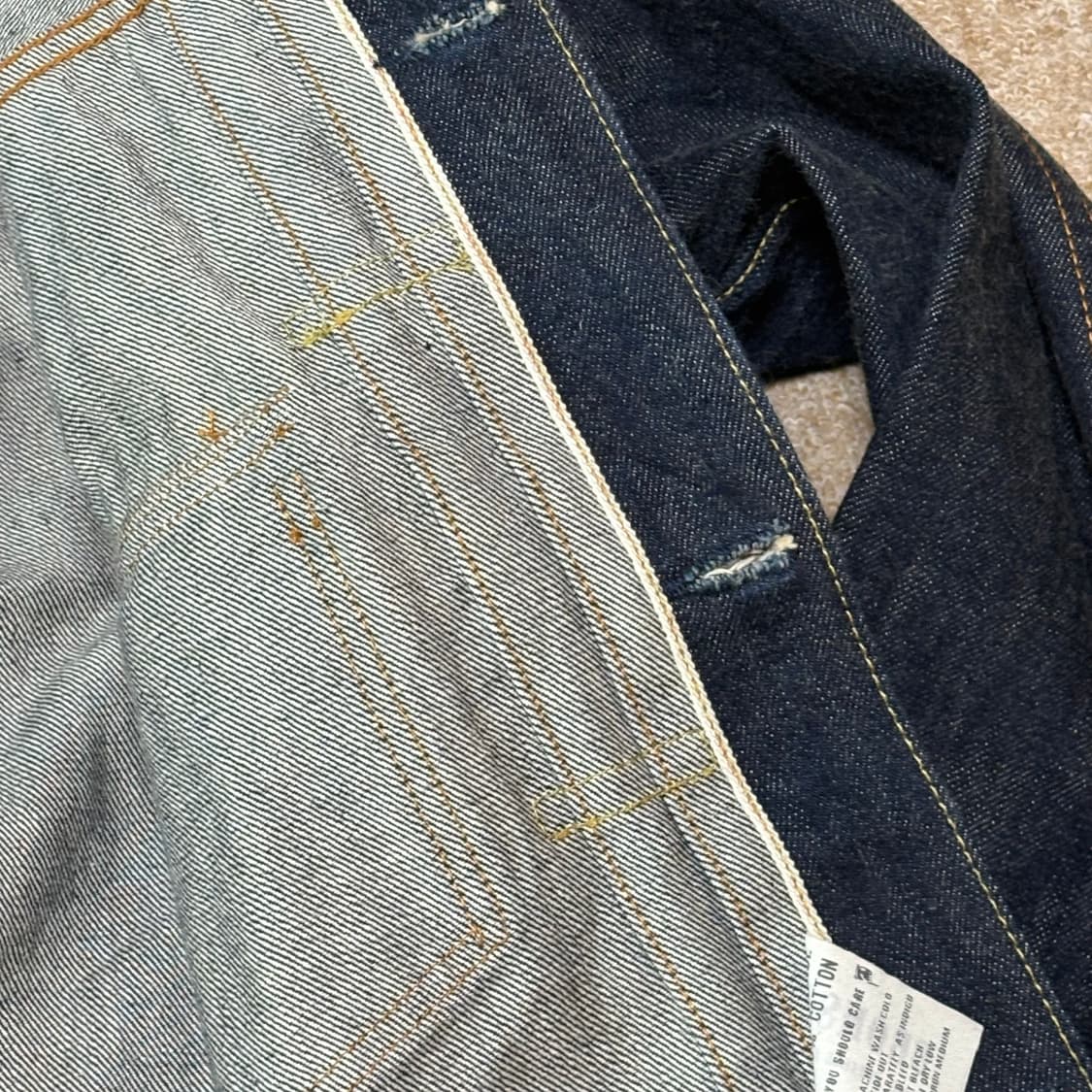 브론슨 807xx 2세대 셀비지 데님자켓 상품이미지5