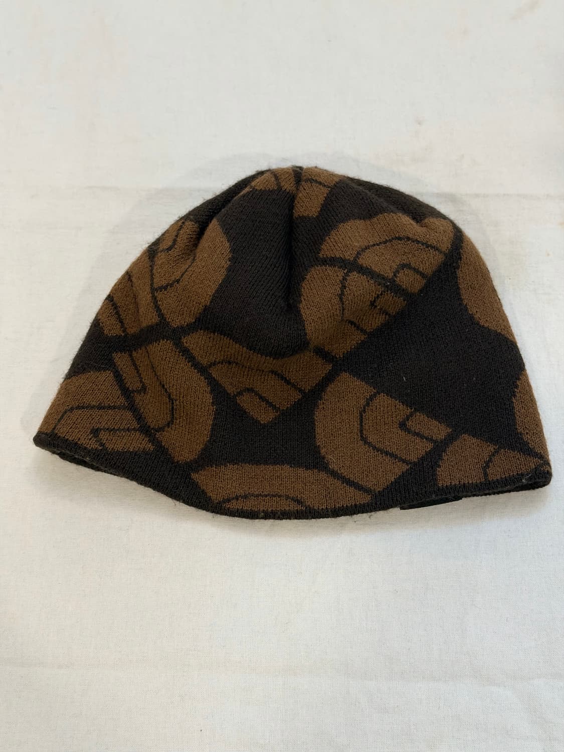 노스페이스 시그니쳐 로고 모카 브라운 비니 상품이미지2