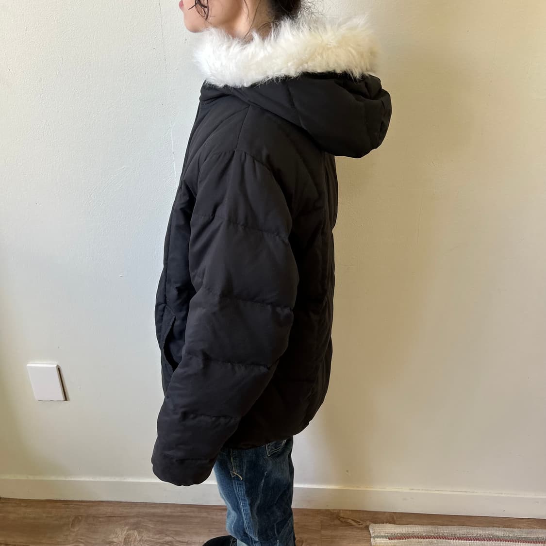 꾸레쥬 덕다운 패딩 상품이미지2