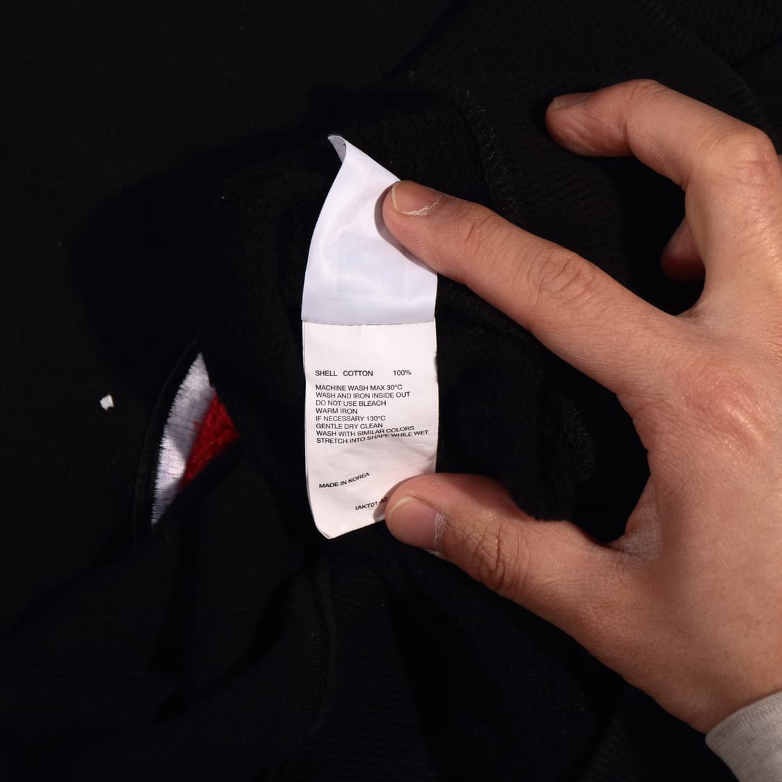 키르시 로고 크롭 맨투맨 B235 상품이미지3