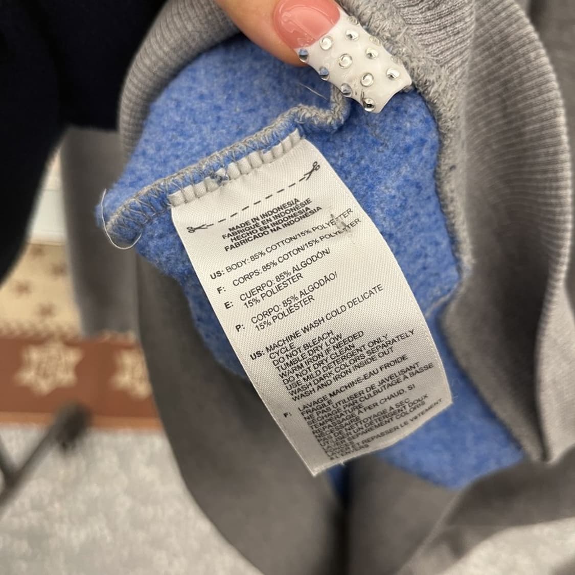 아디다스 빈티지 레트로 00's Y2K 배색 후드티 M C10054 상품이미지7