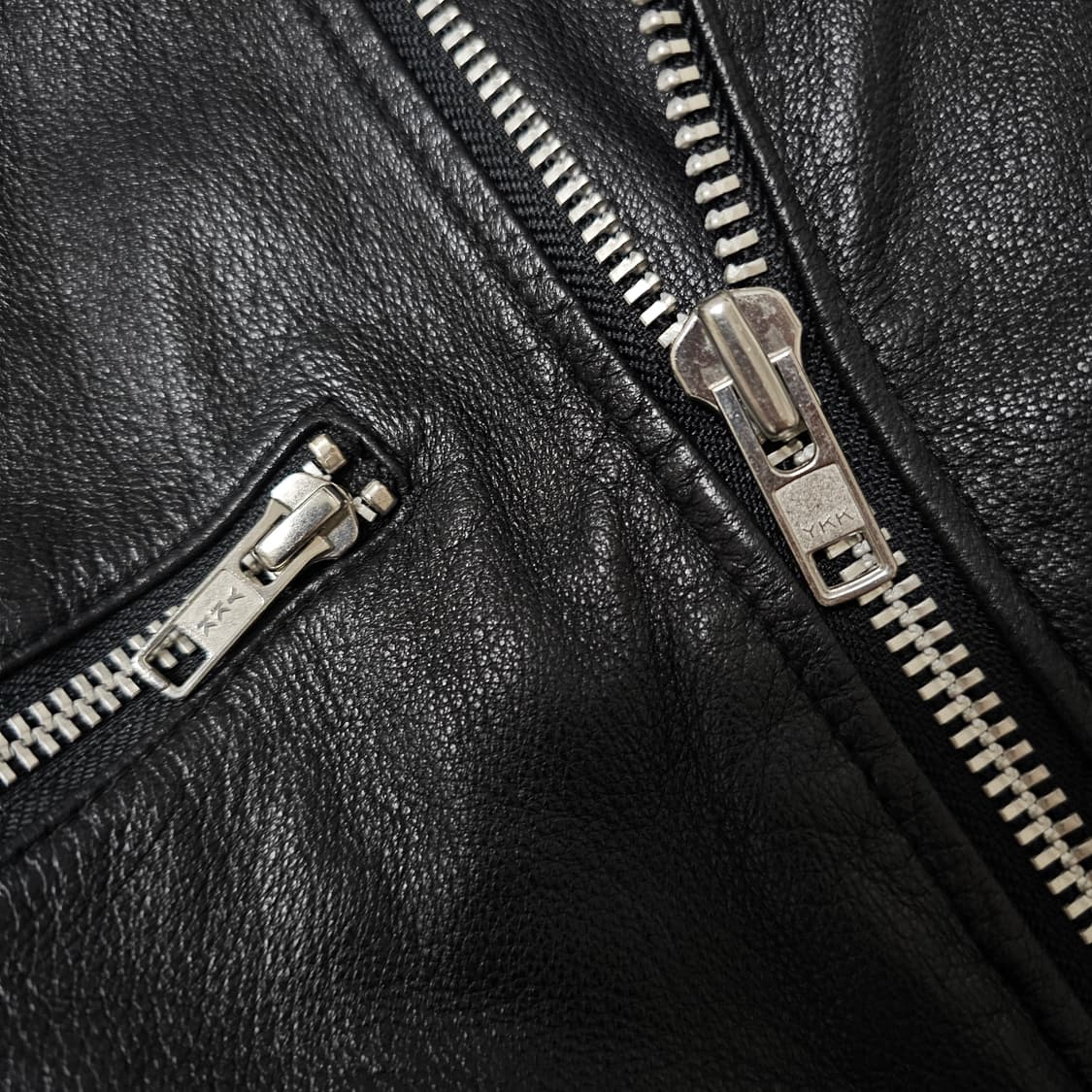 L 남자 양가죽 라이더 가죽 자켓 상품이미지4