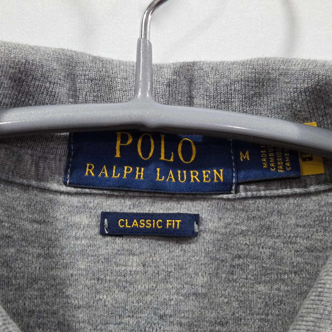 폴로랄프로렌 코튼 카라 롱슬리브 M  상품이미지3