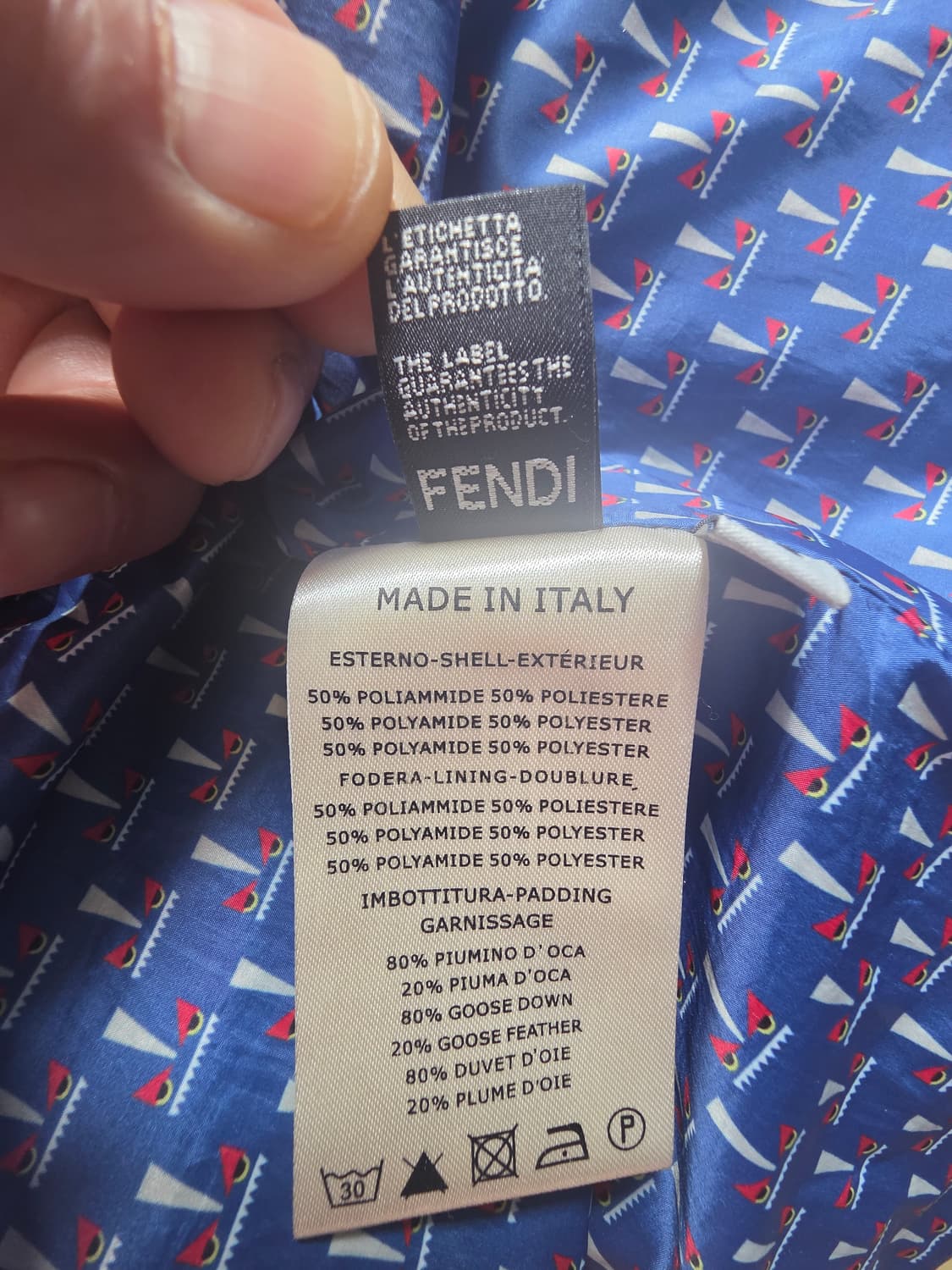 펜디구스다운조끼 52사이즈 상품이미지7