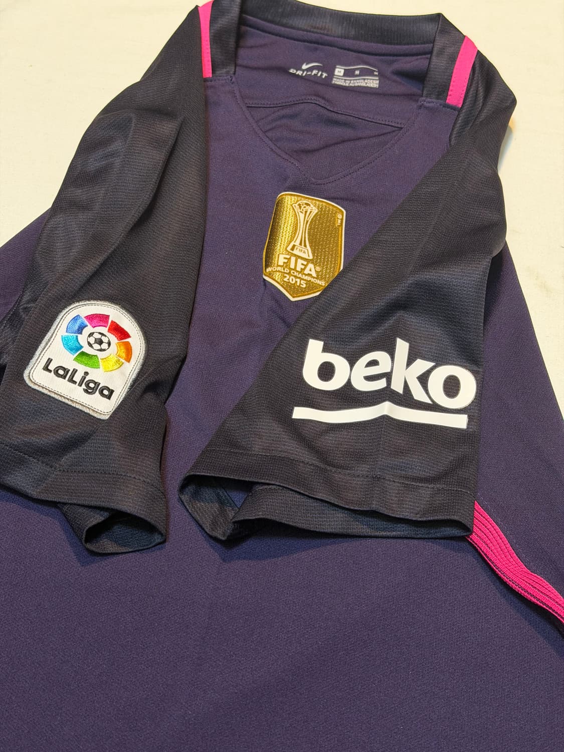 나이키 16-17 바르셀로나 네이마르 어웨이 유니폼 상품이미지5