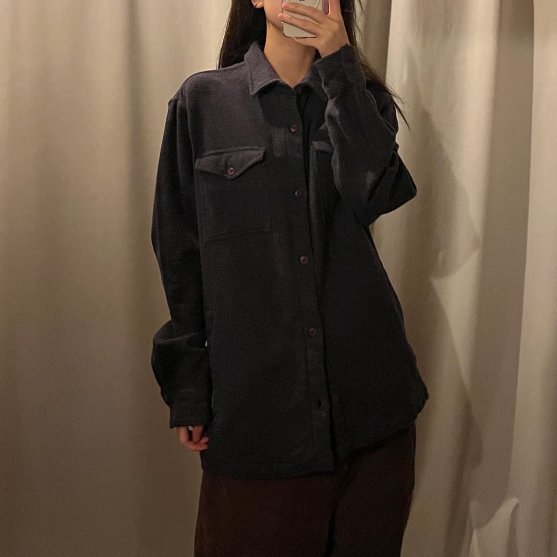 바버 플란넬 셔츠 상품이미지1