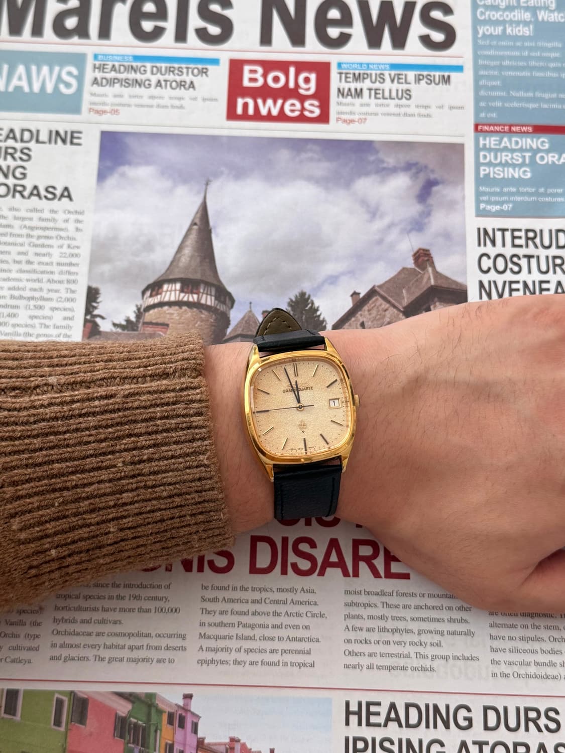 Seiko 세이코 Grand Quartz Sand Diel 상품이미지8