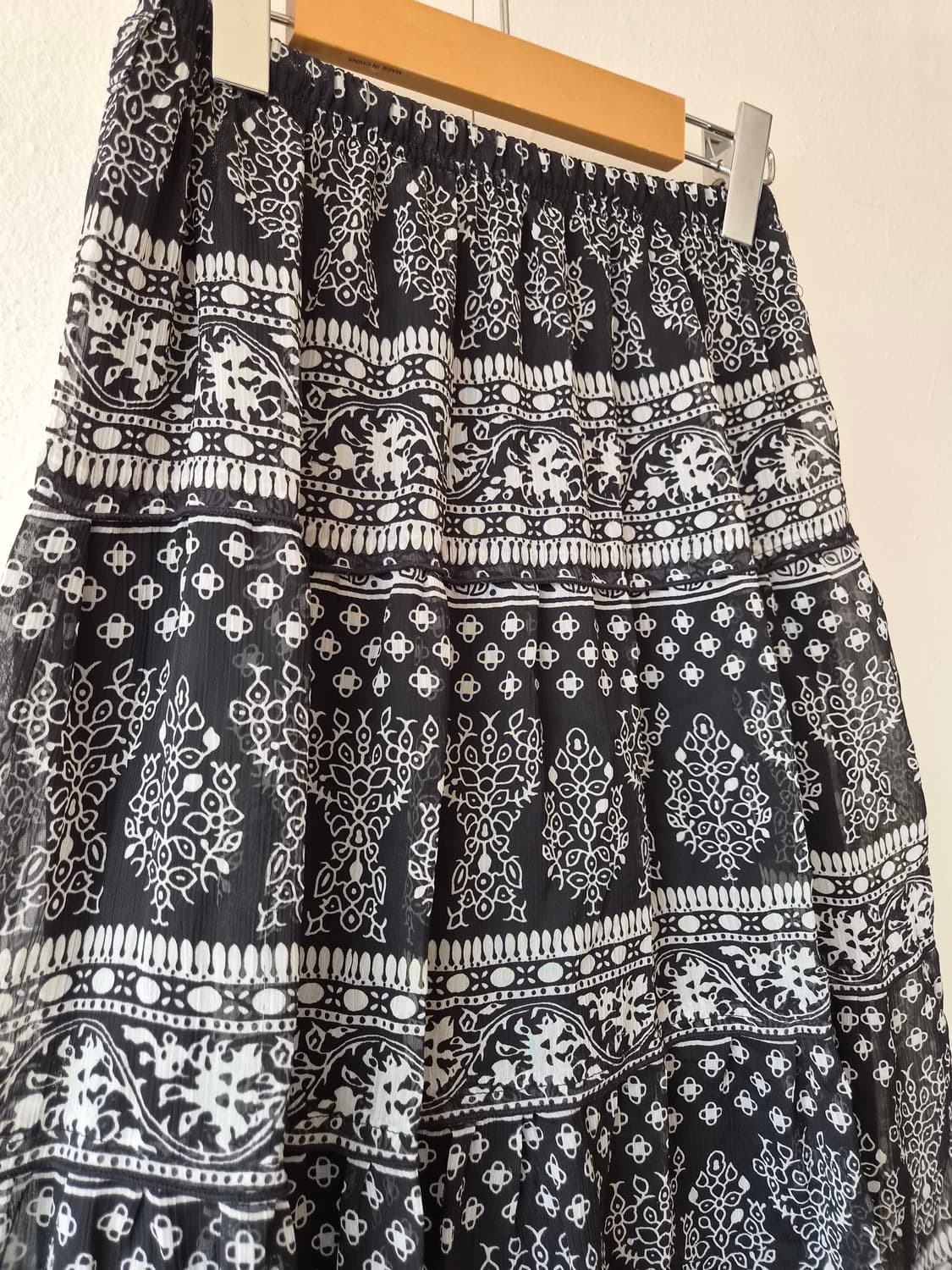 일본수입 여성 밴딩에스닉롱스커트 M사이즈 상품이미지4