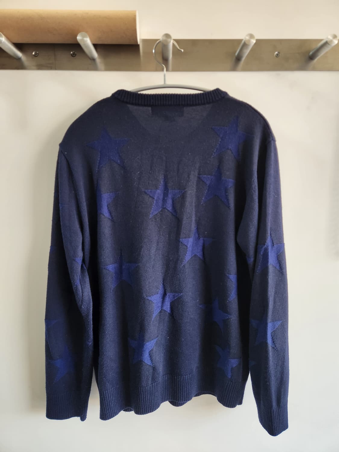 쉽스 스타 자카드 니트 상품이미지2