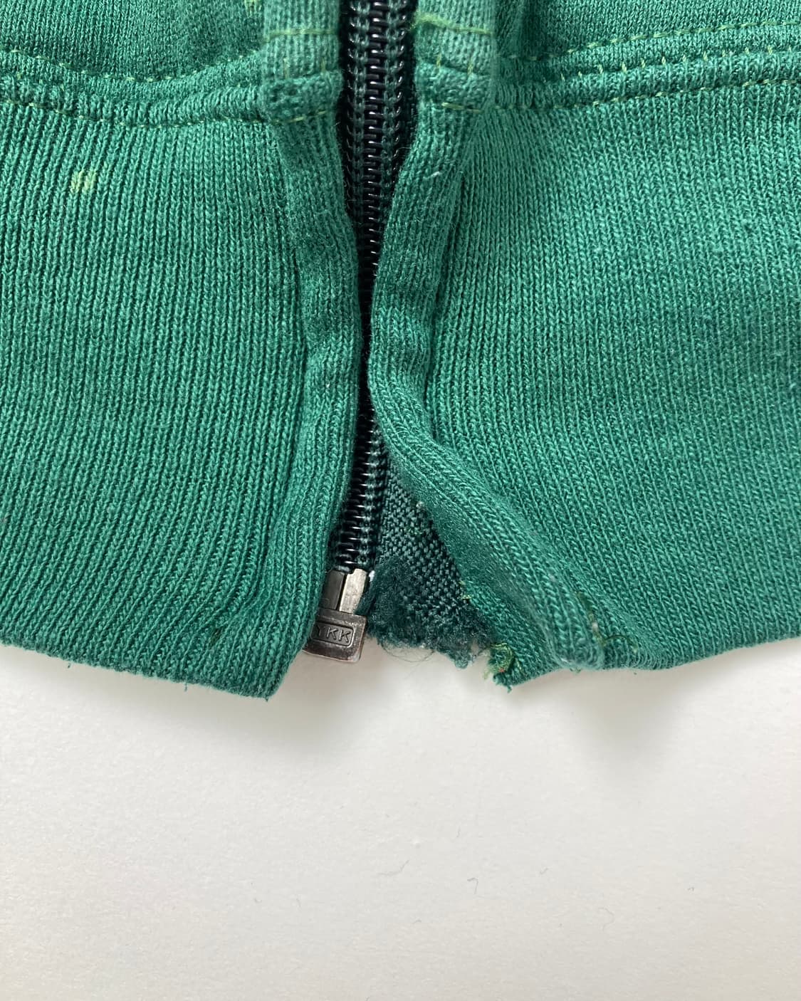 90s Russell Zip Up Hoodie (green) 상품이미지10
