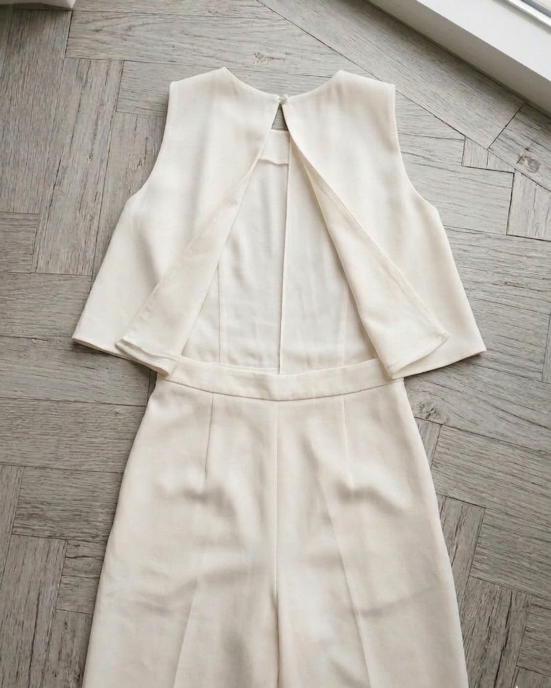 메르헨(Marchen) 뒷트임 반전 와이드 점프수트 (55) 상품이미지1